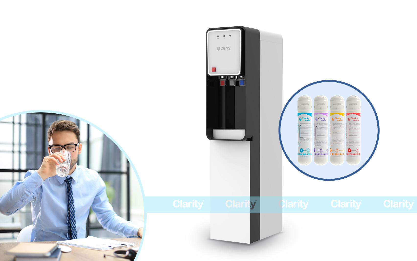 Dispensador Platinum de Agua Fría y Caliente
